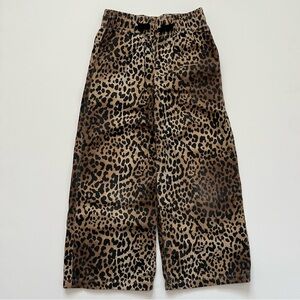 Gap Kids size S (6/7) Leopard Print Pants Girls